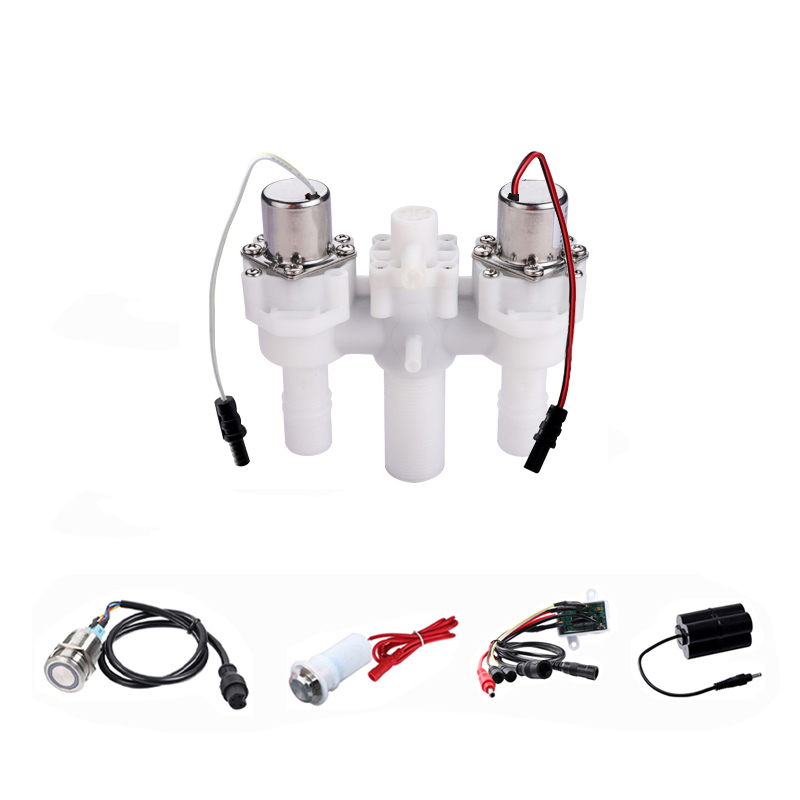 Electronic toilet assembly